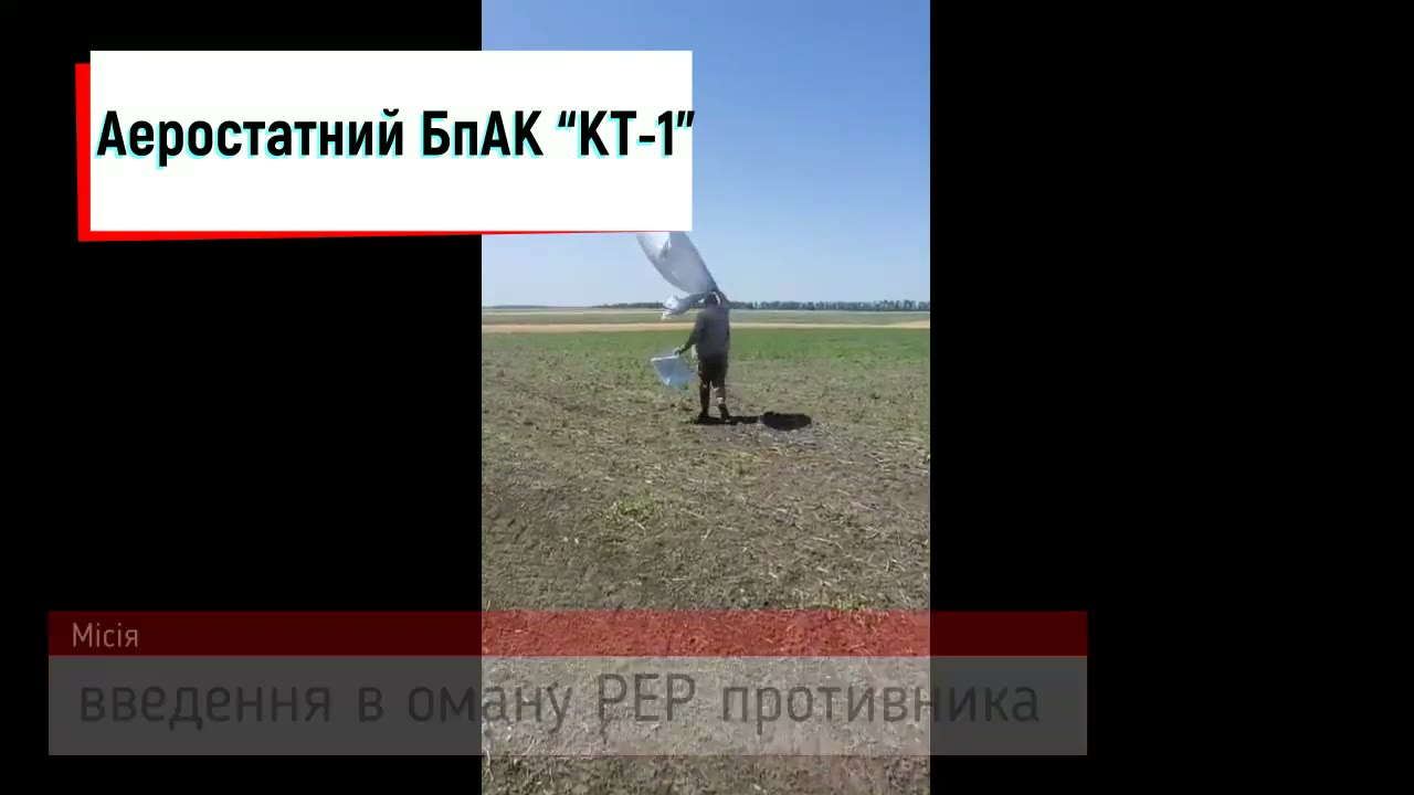 Запуск аеростата КТ-Куля
